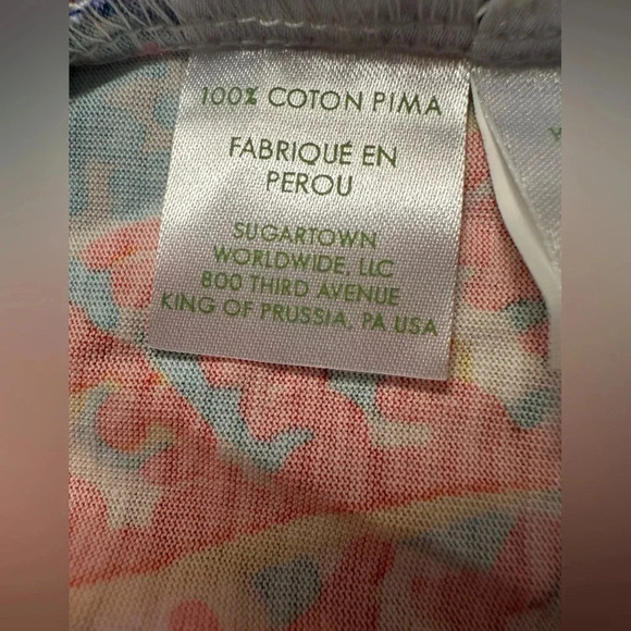 Lilly Pulitzer elastic waist knee length floral multicolored skirt - Picture 2 of 6